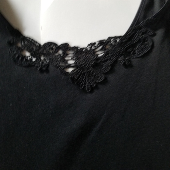 Nordstrom Intimates Womens Black Tank Top, Size 1X - Picture 2 of 4